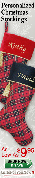Gifts For You Now Stocking Banner